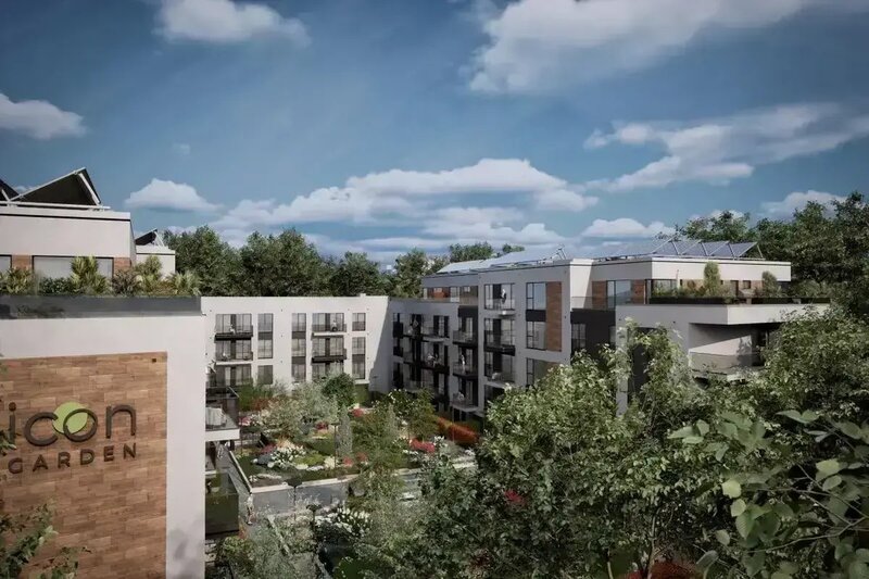 Stefan cel Mare Apartament 3 camere + gradina, ansamblu nou, finalizat