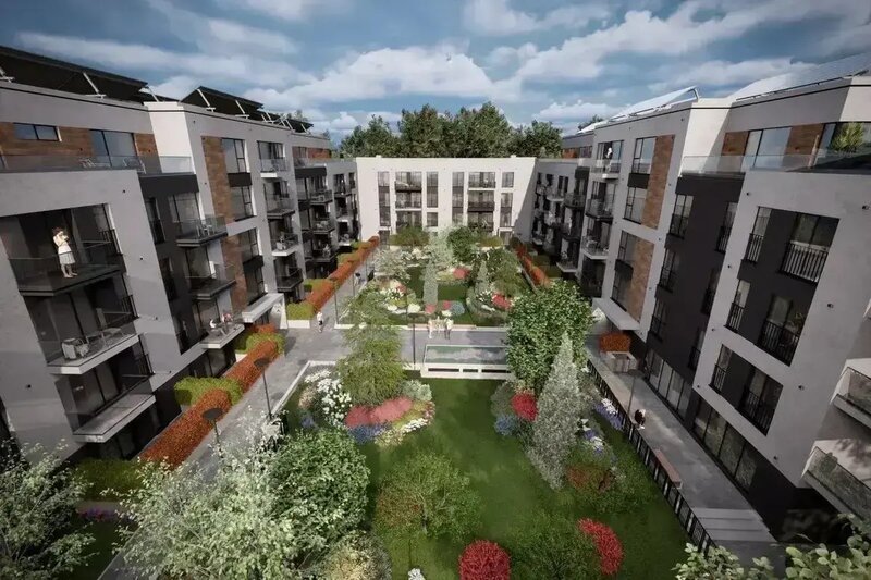 Stefan cel Mare Apartament 3 camere + gradina, ansamblu nou, finalizat