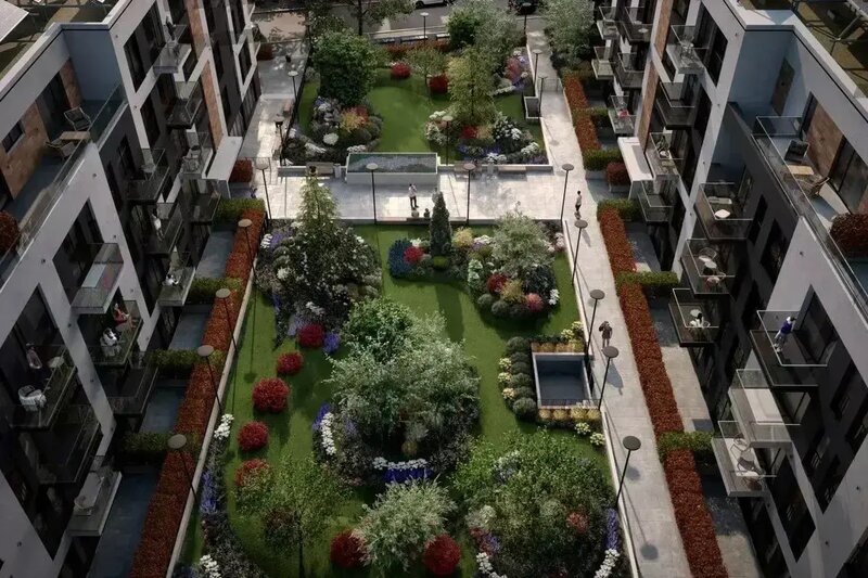 Garsoniera moderna cu terasa de 18 mp. Ansamblu nou. Mutare imediata.